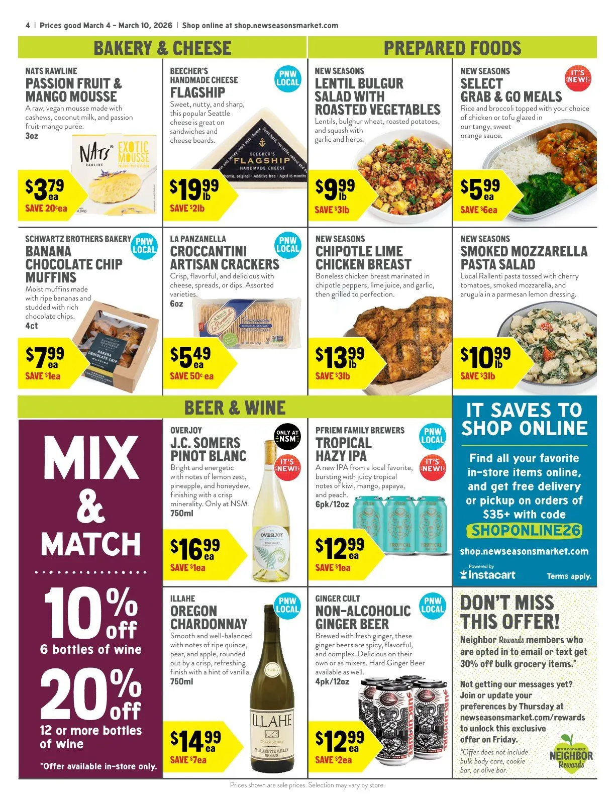 Weekly ad New Seasons Market Sales from March 4 to March 10 2026 - Page 4