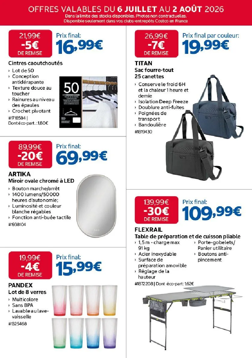Catalogues Costco du 6 juillet au 2 août 2026 - Catalogue page 4