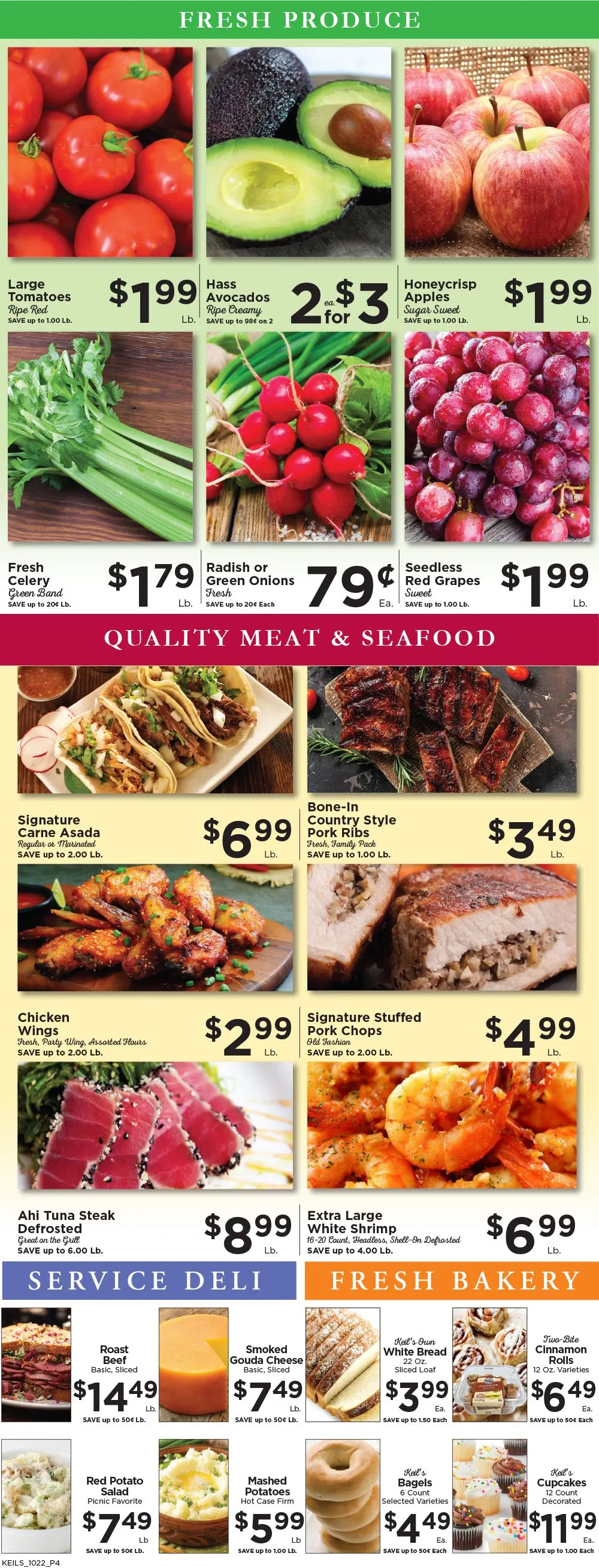 Weekly ad Keil's Fresh Food Stores Sales from October 22 to October 28 2025 - Page 4
