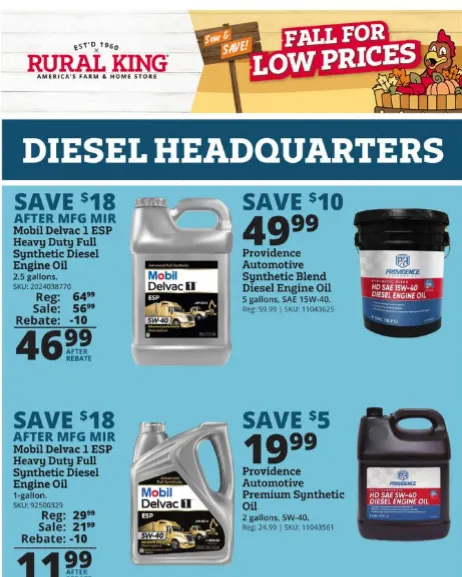 Weekly ad Rural King Sales from September 18 to October 1 2025 - Page 4