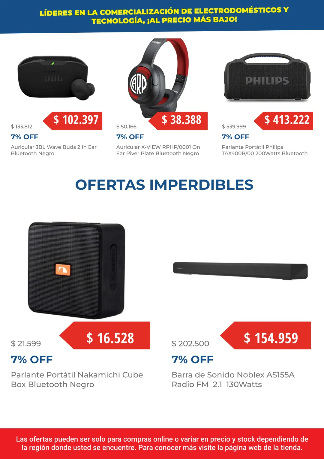 Ofertas de Ofertas Casa del Audio 3 de julio al 22 de julio 2026 - Página 4 del catálogo