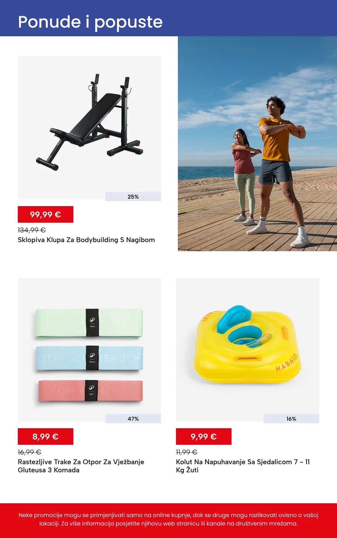 Katalog  Decathlon od 17. lipnja do 1. srpnja 2026. - Pregled Stranica 4