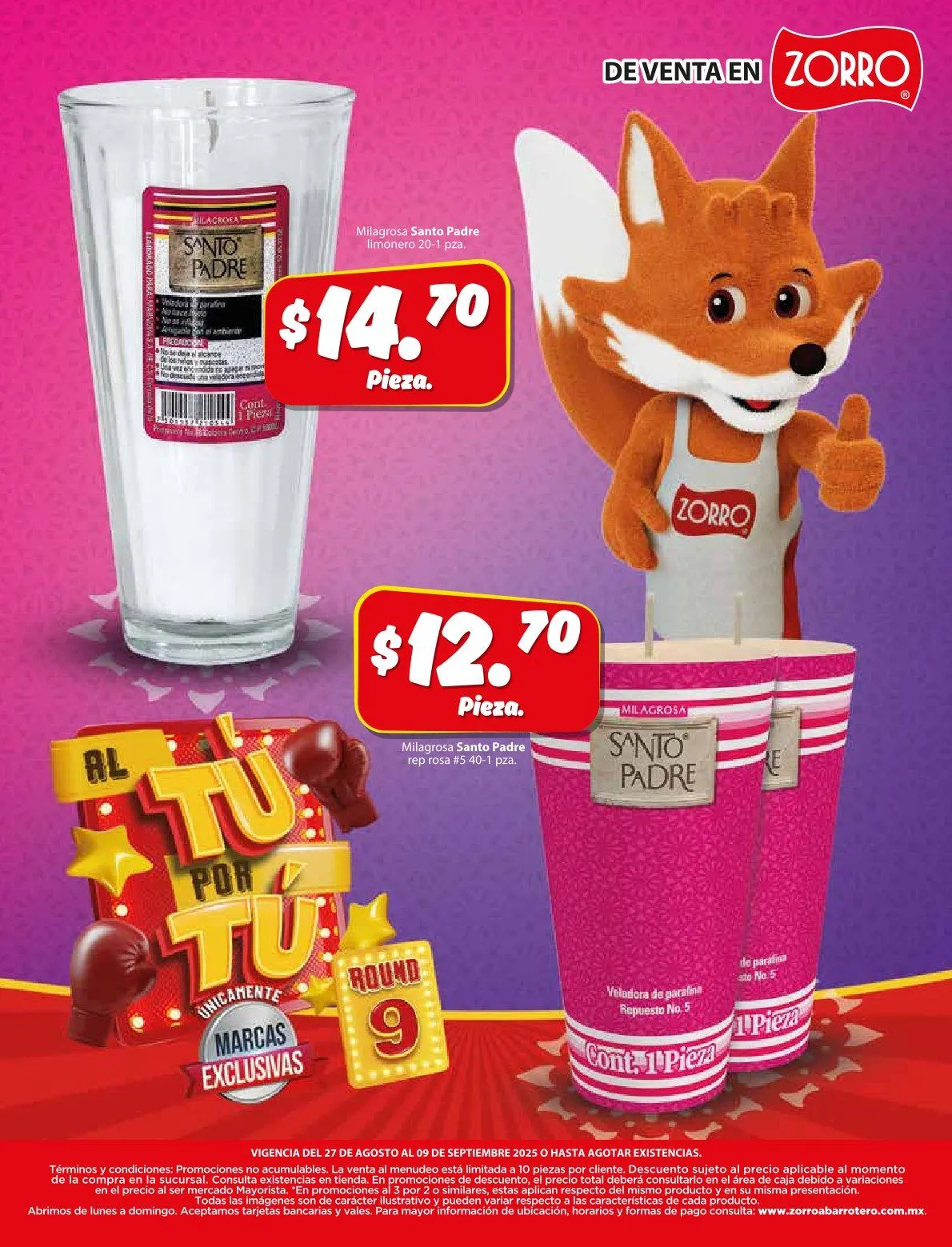 Catálogo de Zorro Ofertas 27 de agosto al 9 de septiembre 2025 - Pagina 4