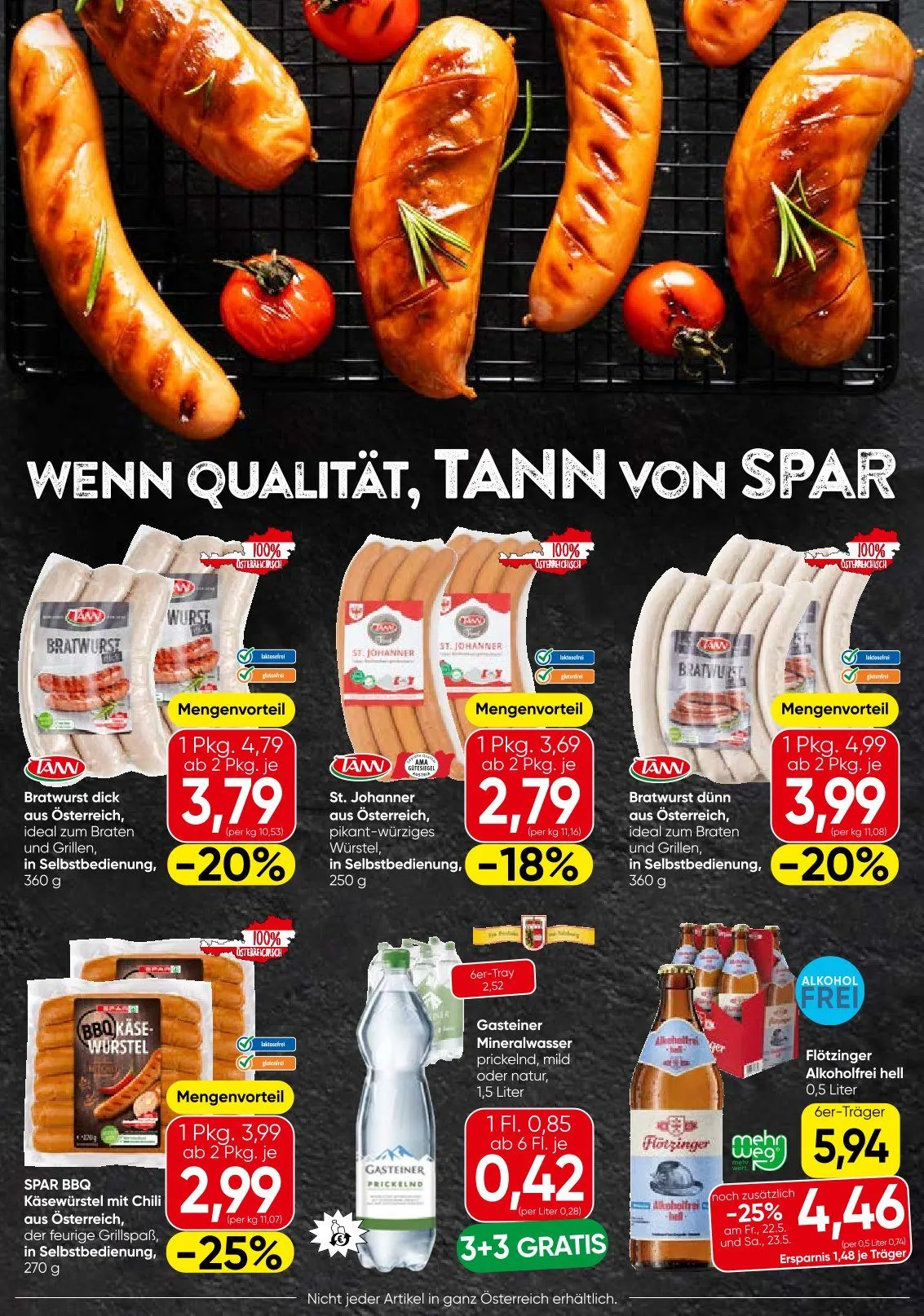 SPAR Prospekte von 21. Mai bis 2. Juni 2026 - Flugblätt seite 4