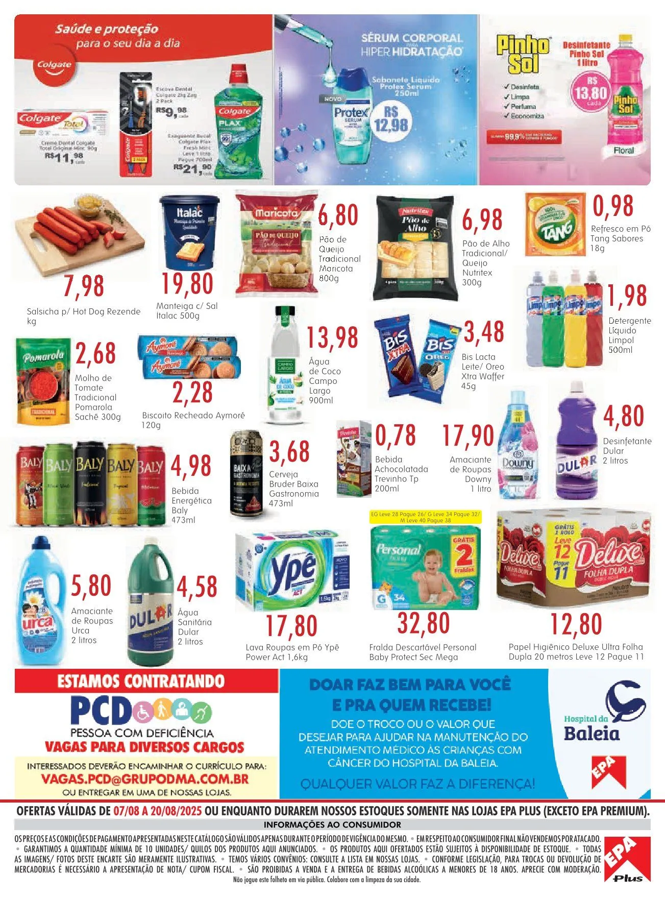 Encarte de Folhetos EPA 7 de agosto até 20 de agosto 2025 - Pagina 4