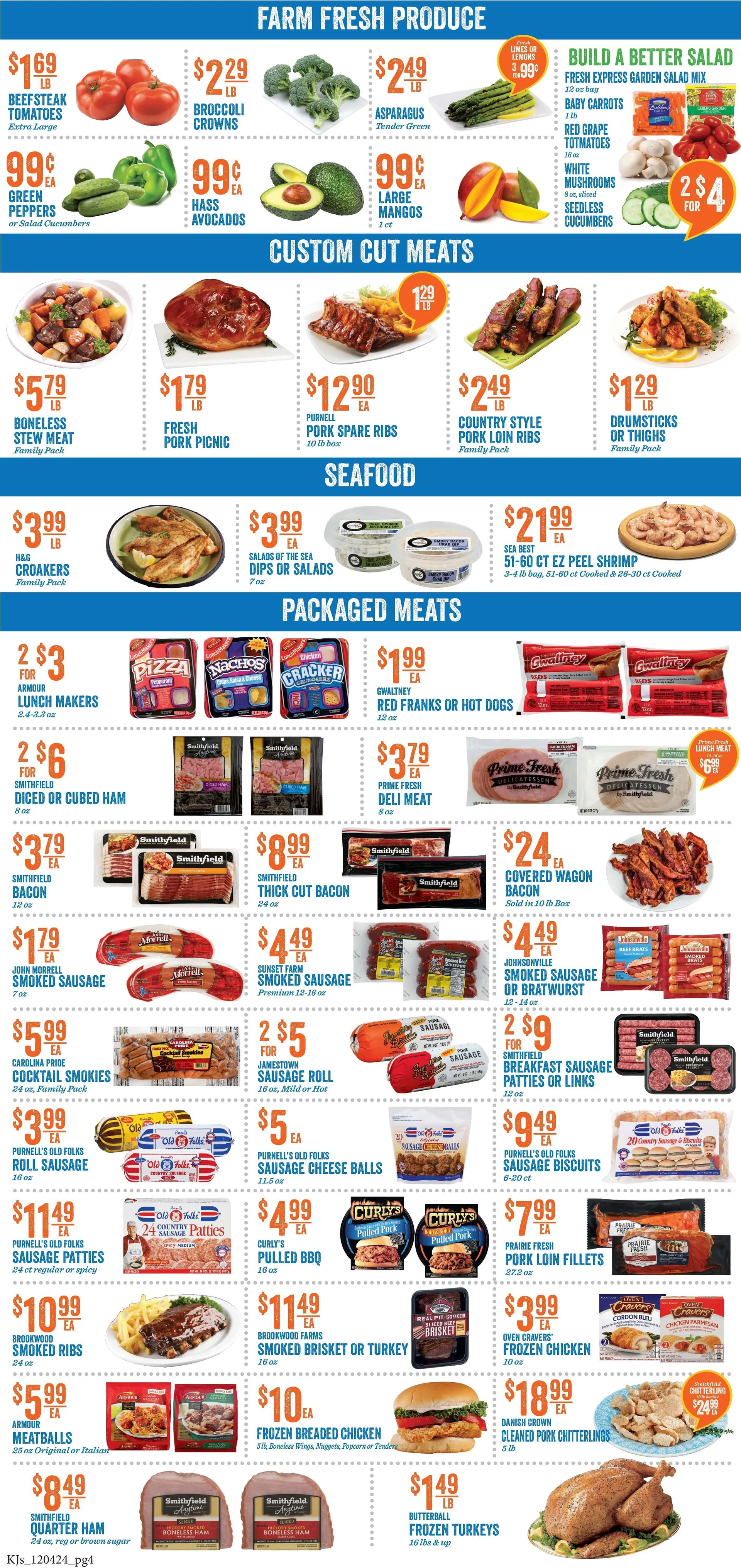 Weekly ad KJ´s Market Weekly Ad from December 4 to December 10 2024 - Page 4