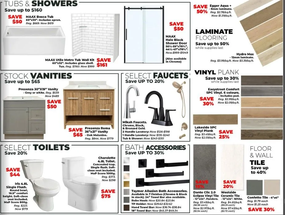 J&H Builder's Warehouse Sales from August 21 to September 10 2025 - flyer page 3