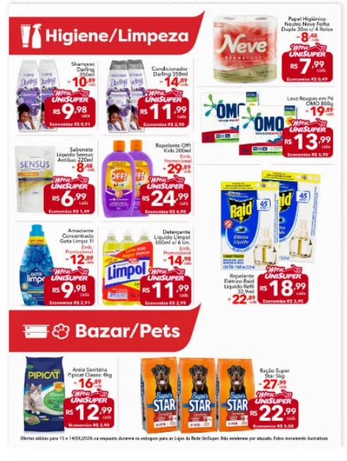 Encarte de Folhetos UniSuper 13 de janeiro até 14 de janeiro 2026 - Pagina 4