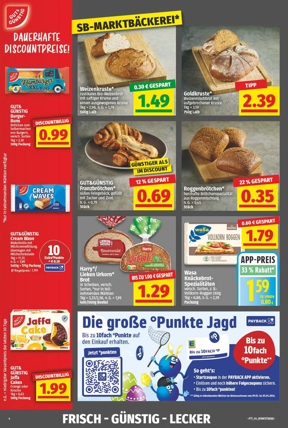 NP Discount Rabatte von 9. März bis 14. März 2026 - Prospekt seite 4