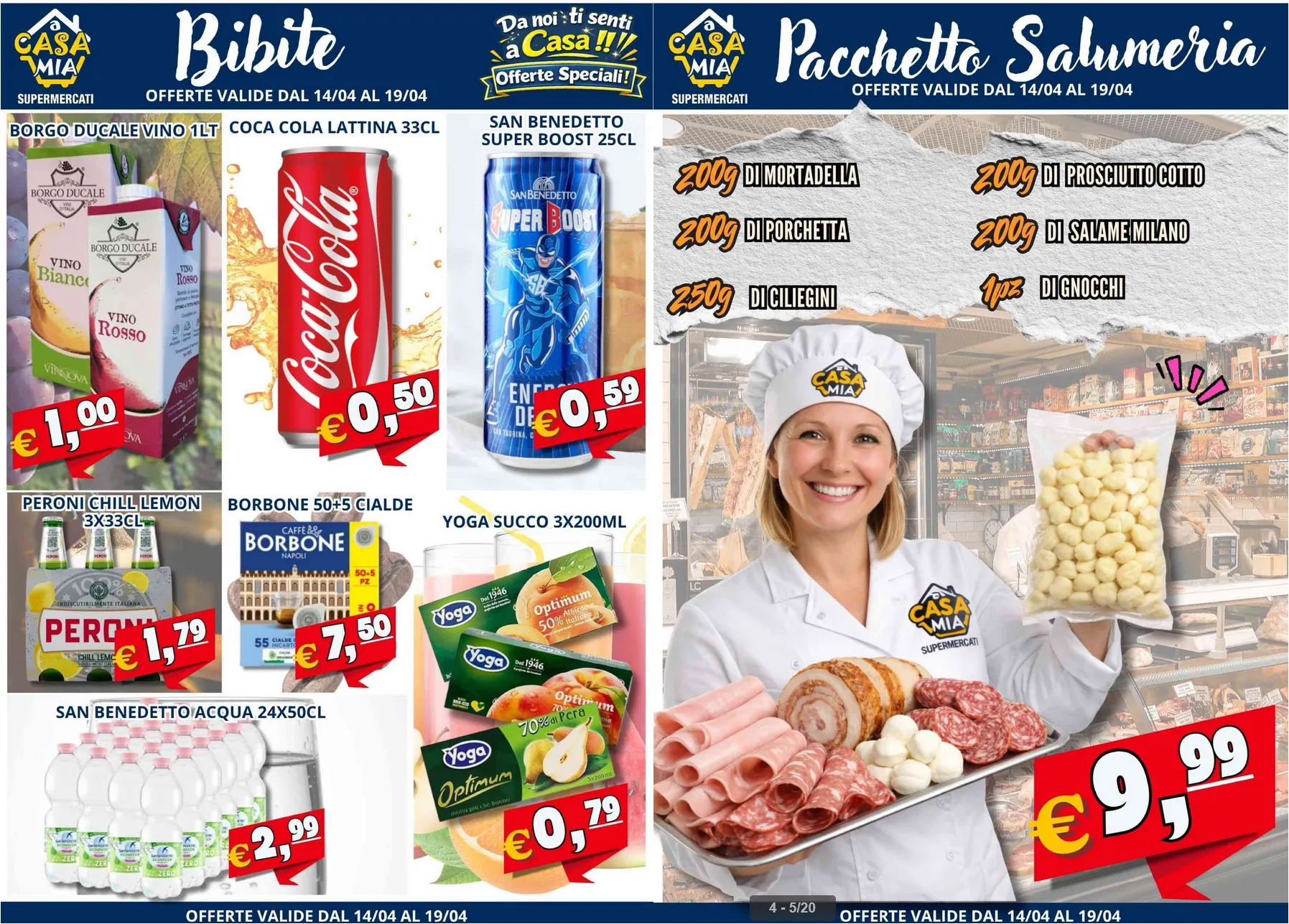 Volantini A Casa Mia da 14 aprile a 19 aprile di 2026 - Pagina del volantino 4