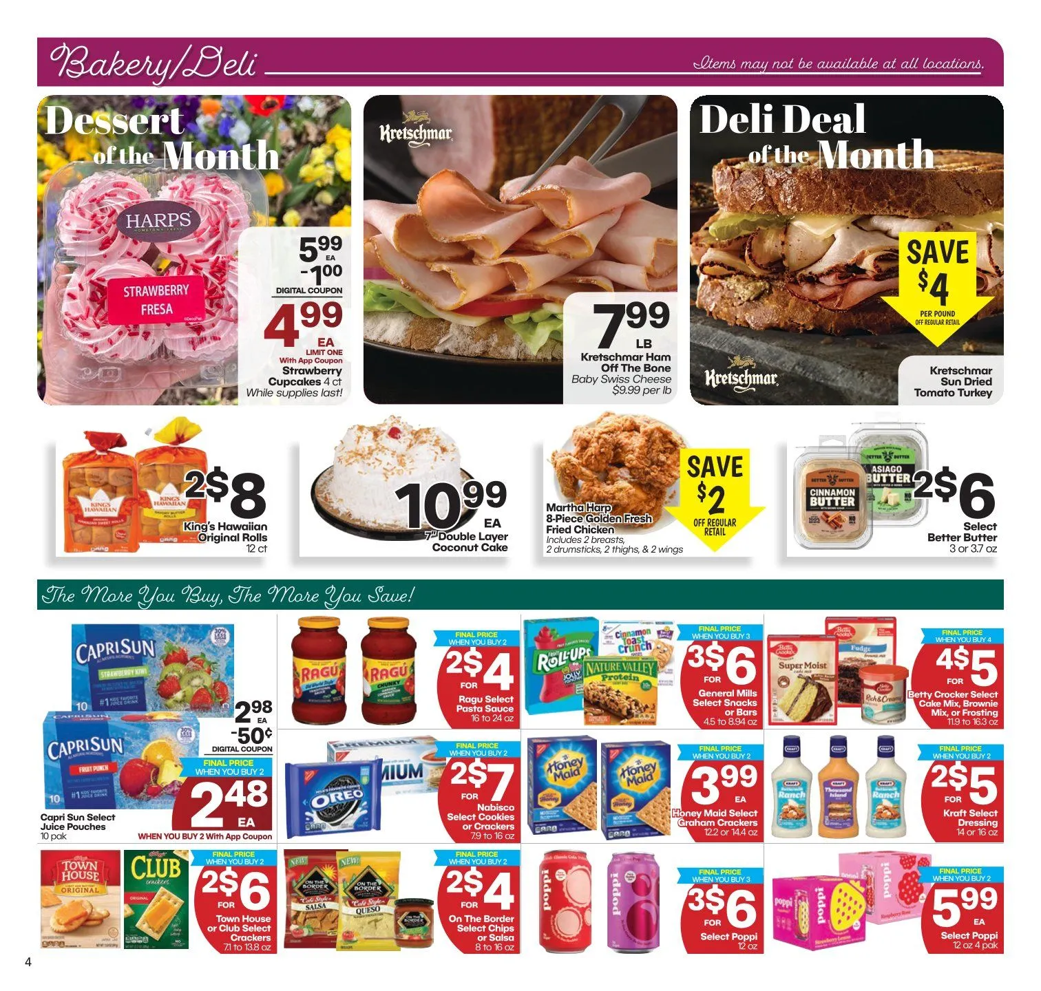 Weekly ad Harps Foods Deals from April 16 to April 22 2025 - Page 4