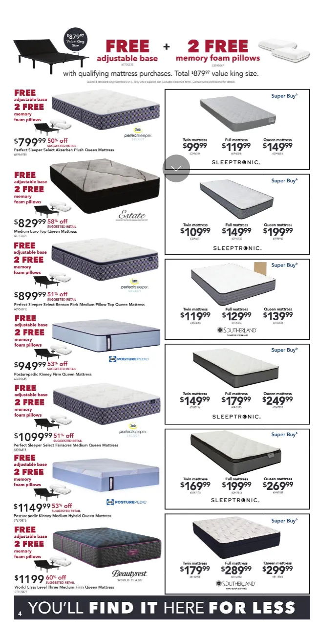 Weekly ad Nebraska Furniture Mart from February 4 to February 10 2026 - Page 4