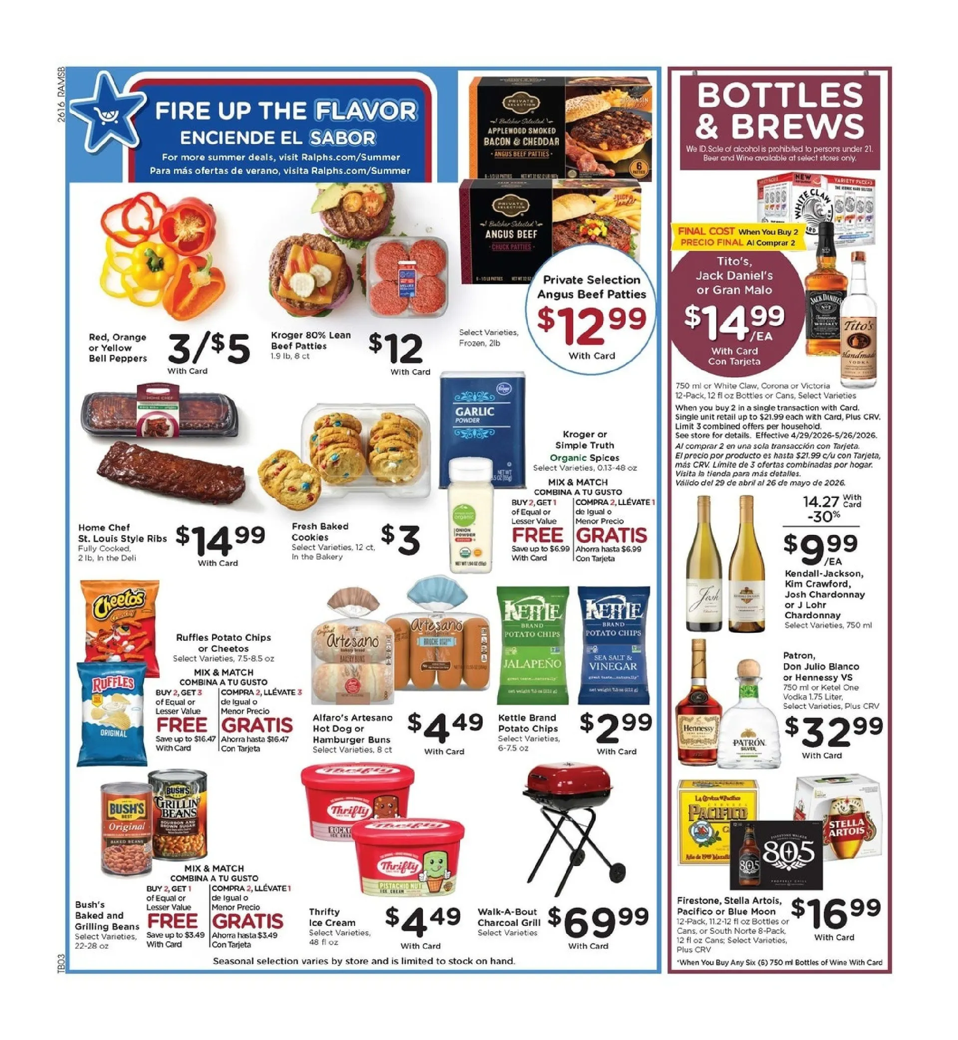 Weekly promotion Ralphs Sales spanning from May 20 to May 26 2026 - Page 4 for Catalogue 365