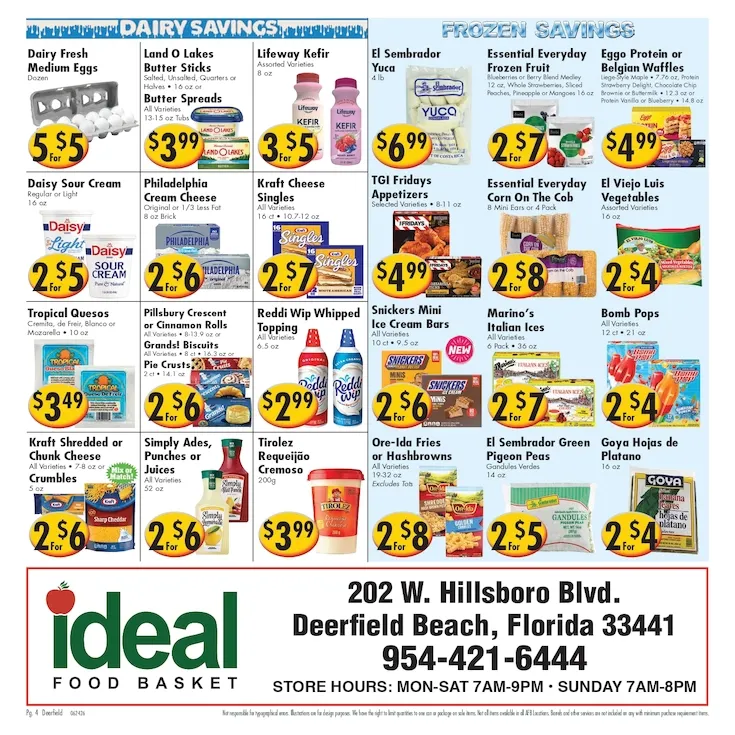 Weekly ad Ideal Food Basket Sales from June 24 to June 30 2026 - Page 4