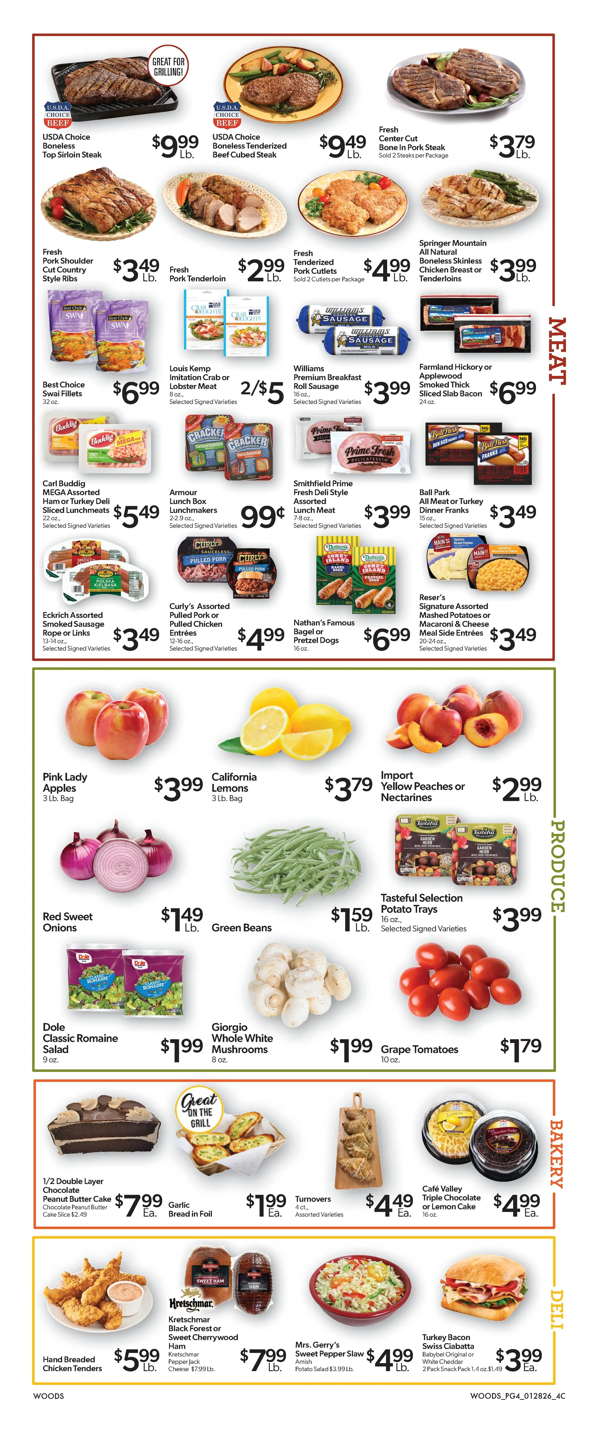 Weekly ad Woods Supermarket Sales from January 28 to February 3 2026 - Page 4