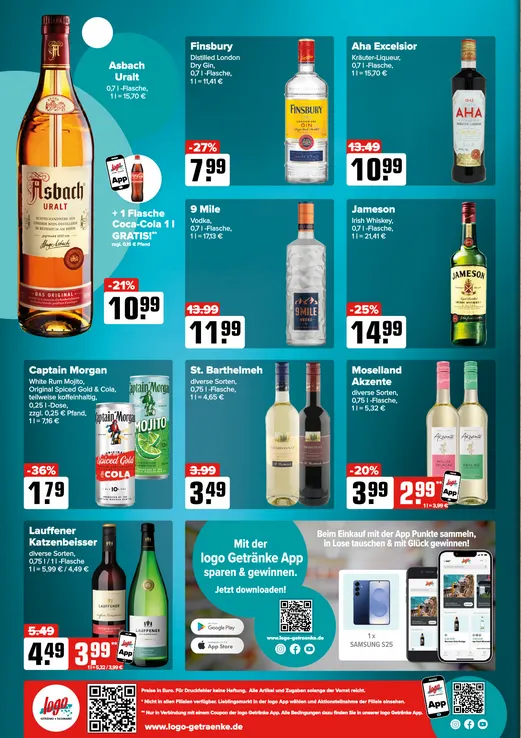 Logo Getränkemarkt Angebote von 19. Januar bis 24. Januar 2026 - Prospekt seite 4