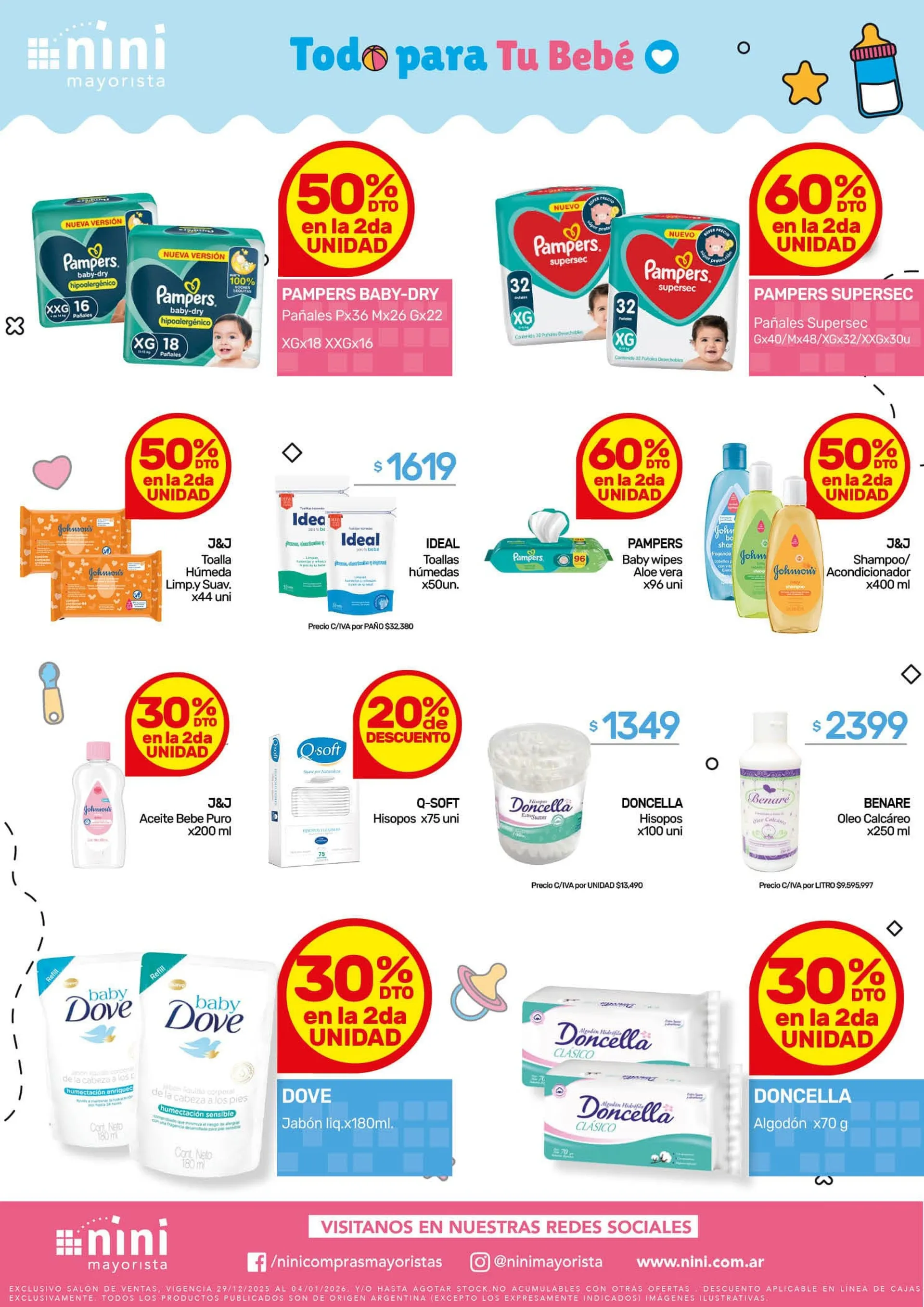 Ofertas de Nini Mayorista Ofertas 29 de diciembre al 4 de enero 2026 - Página 4 del catálogo