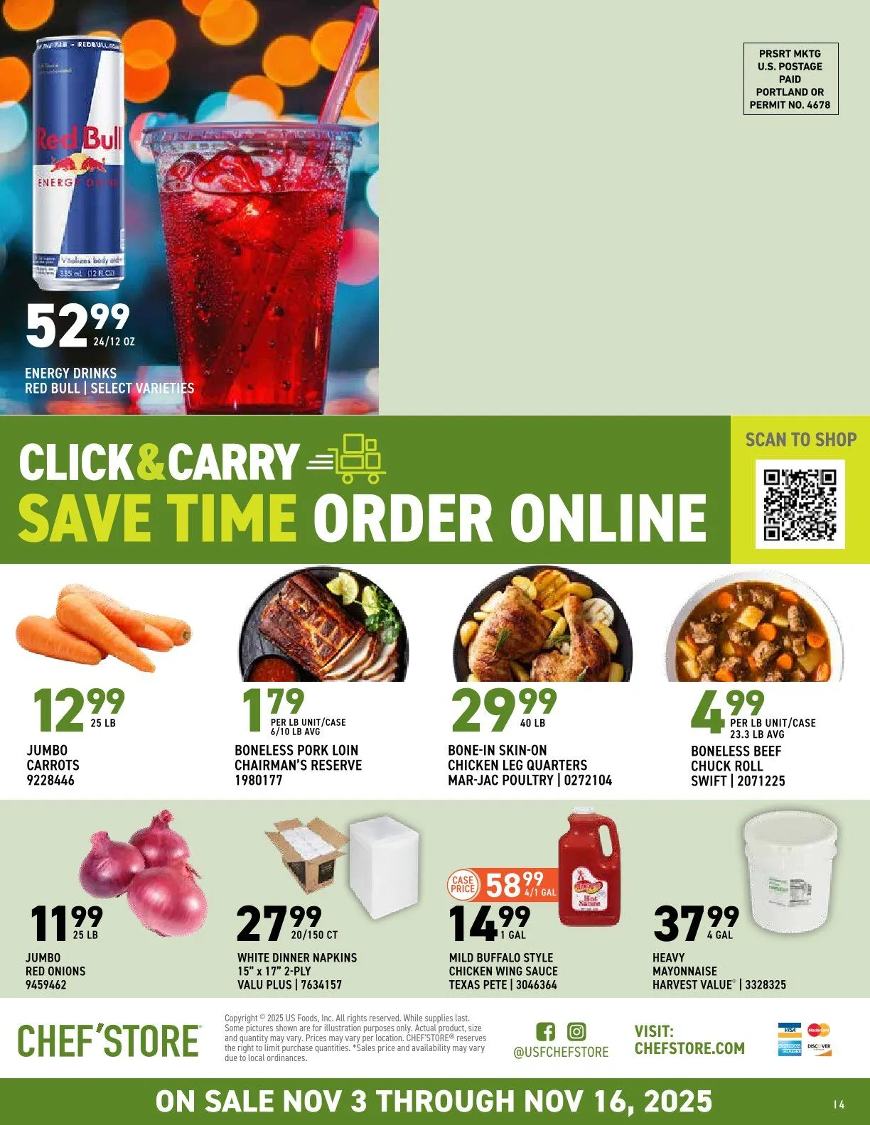 Weekly ad US Foods Chef's Store Sales from November 3 to November 16 2025 - Page 4