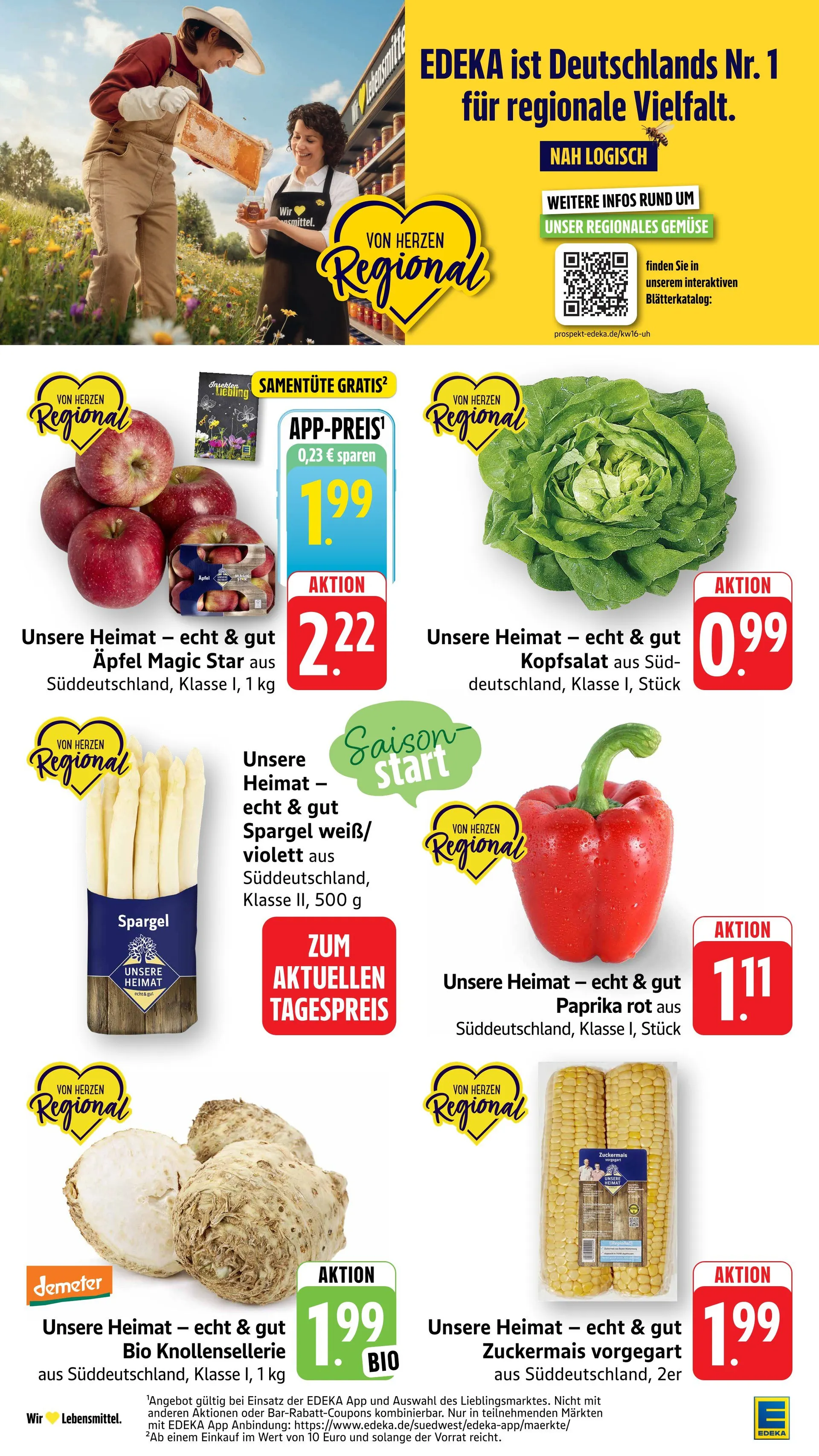 Edeka Angebote von 13. April bis 19. April 2026 - Prospekt seite 4