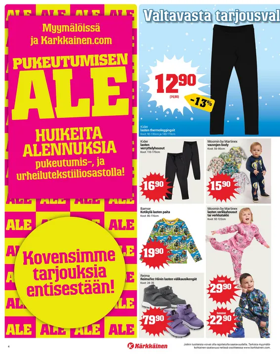 Kaupan Kärkkäinen uusimmat tarjoukset voimassa alkaen 4. helmikuuta - 17. helmikuuta 2026 - Tarjouslehti sivu 4