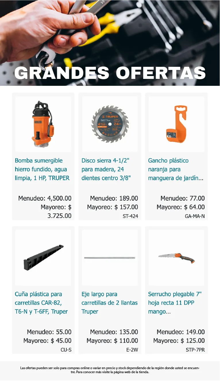 Catálogo de Truper Ofertas 20 de febrero al 6 de marzo 2026 - Pagina 3