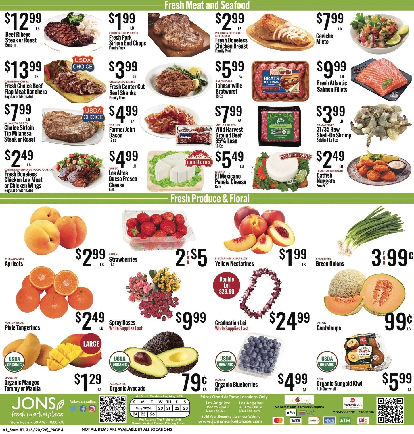 Weekly promotion Jons International weekly ads spanning from May 20 to May 26 2026 - Page 4 for Catalogue 365