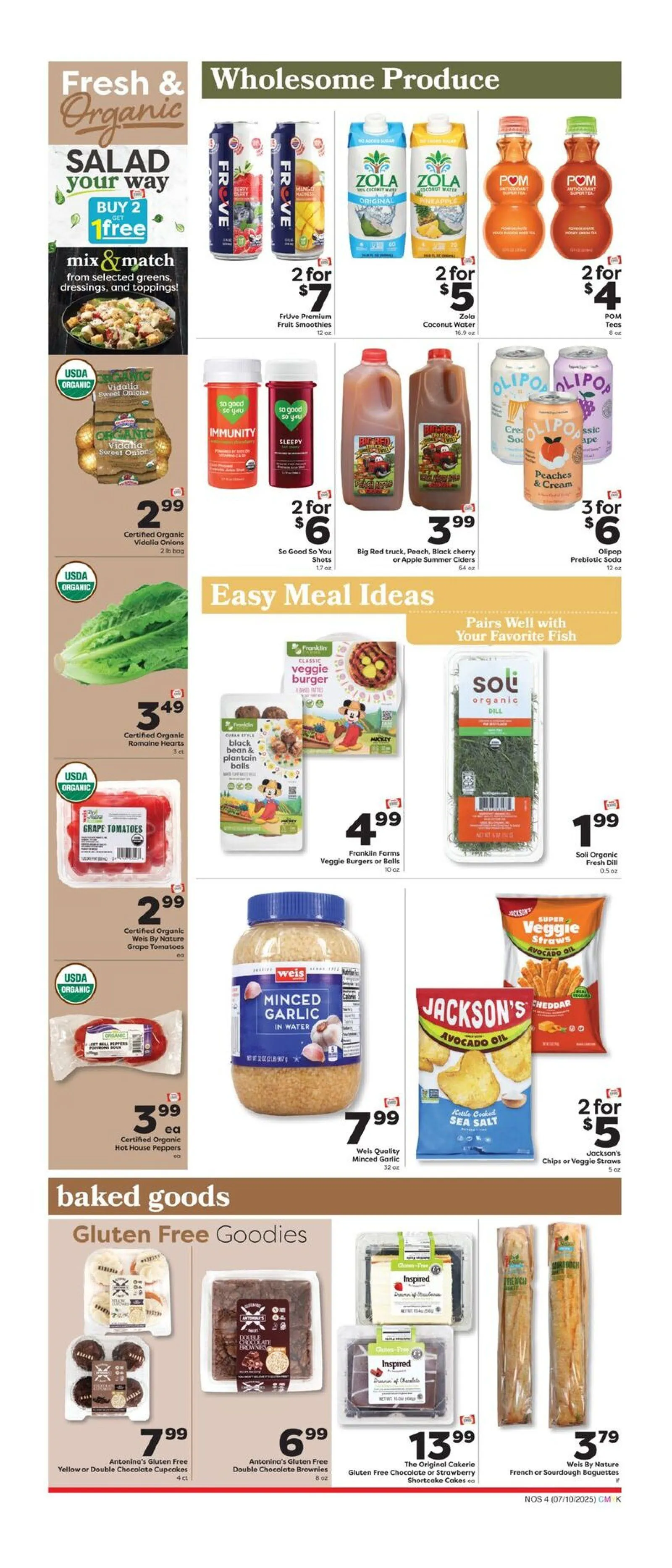 Weekly ad Weis Sales from July 10 to August 20 2025 - Page 4
