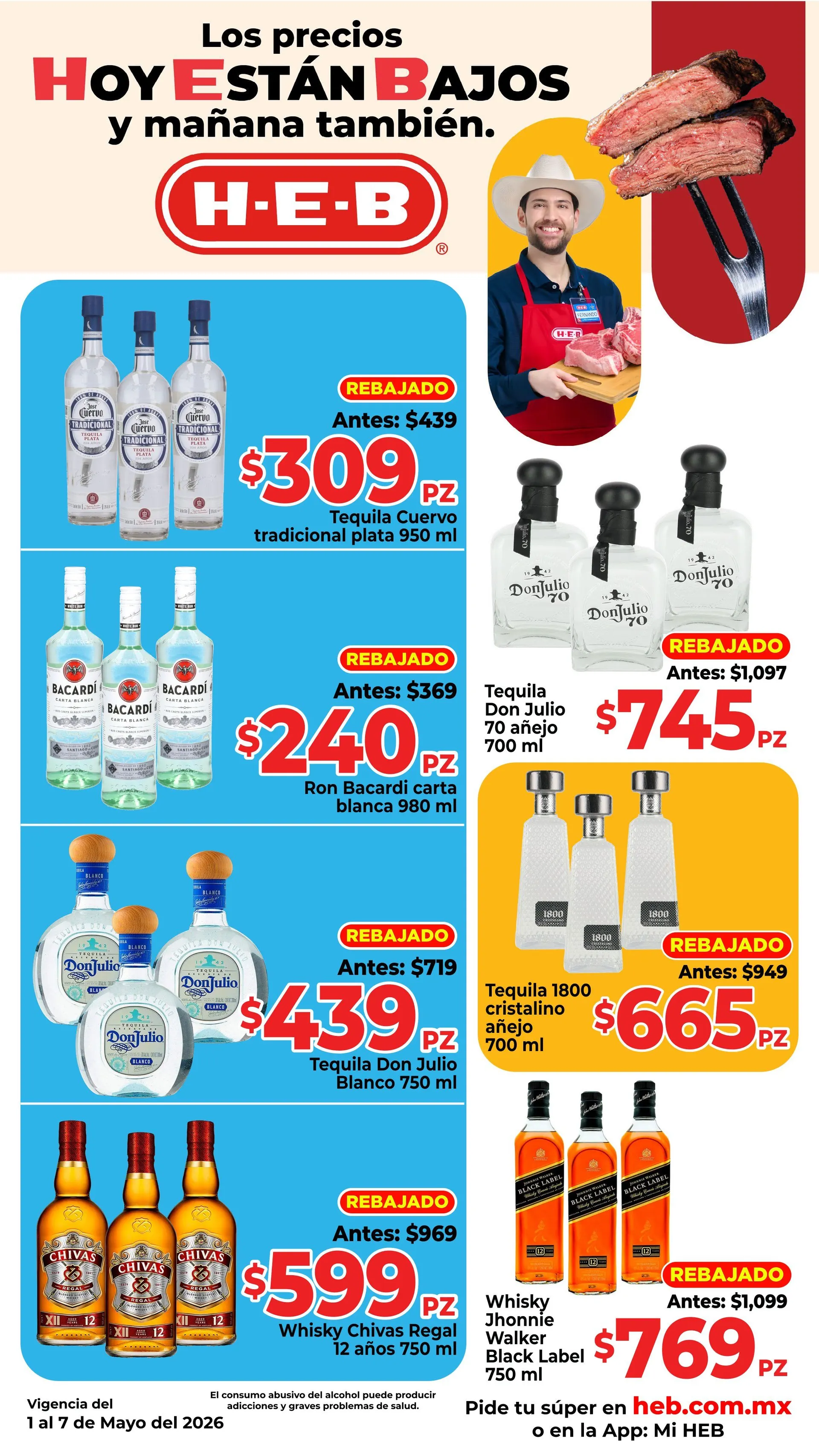 Catálogo de Ofertas  H-E-B 4 de mayo al 5 de mayo 2026 - Pagina 4