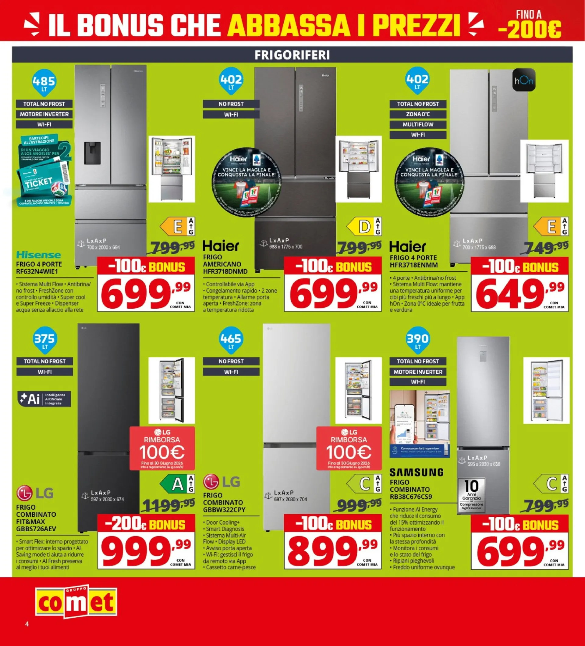 Comet Volantino da 9 aprile a 22 aprile di 2026 - Pagina del volantino 4