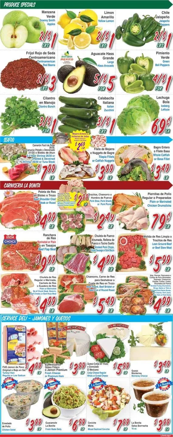 Weekly ad La Bonita Supermarkets  from January 14 to January 20 2026 - Page 4