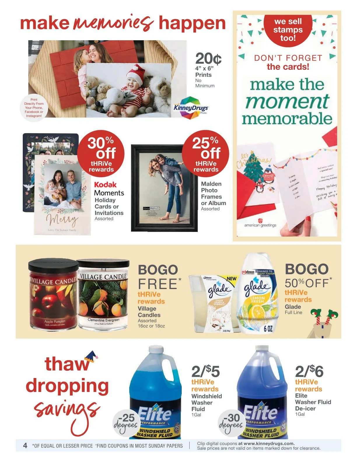 Weekly ad Kinney Drugs Sales from December 1 to December 28 2024 - Page 4