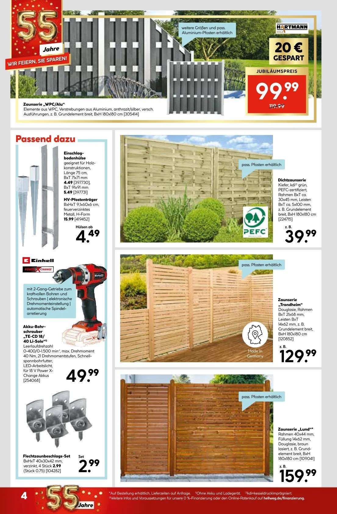 Hellweg Angebote von 7. April bis 11. April 2026 - Prospekt seite 4