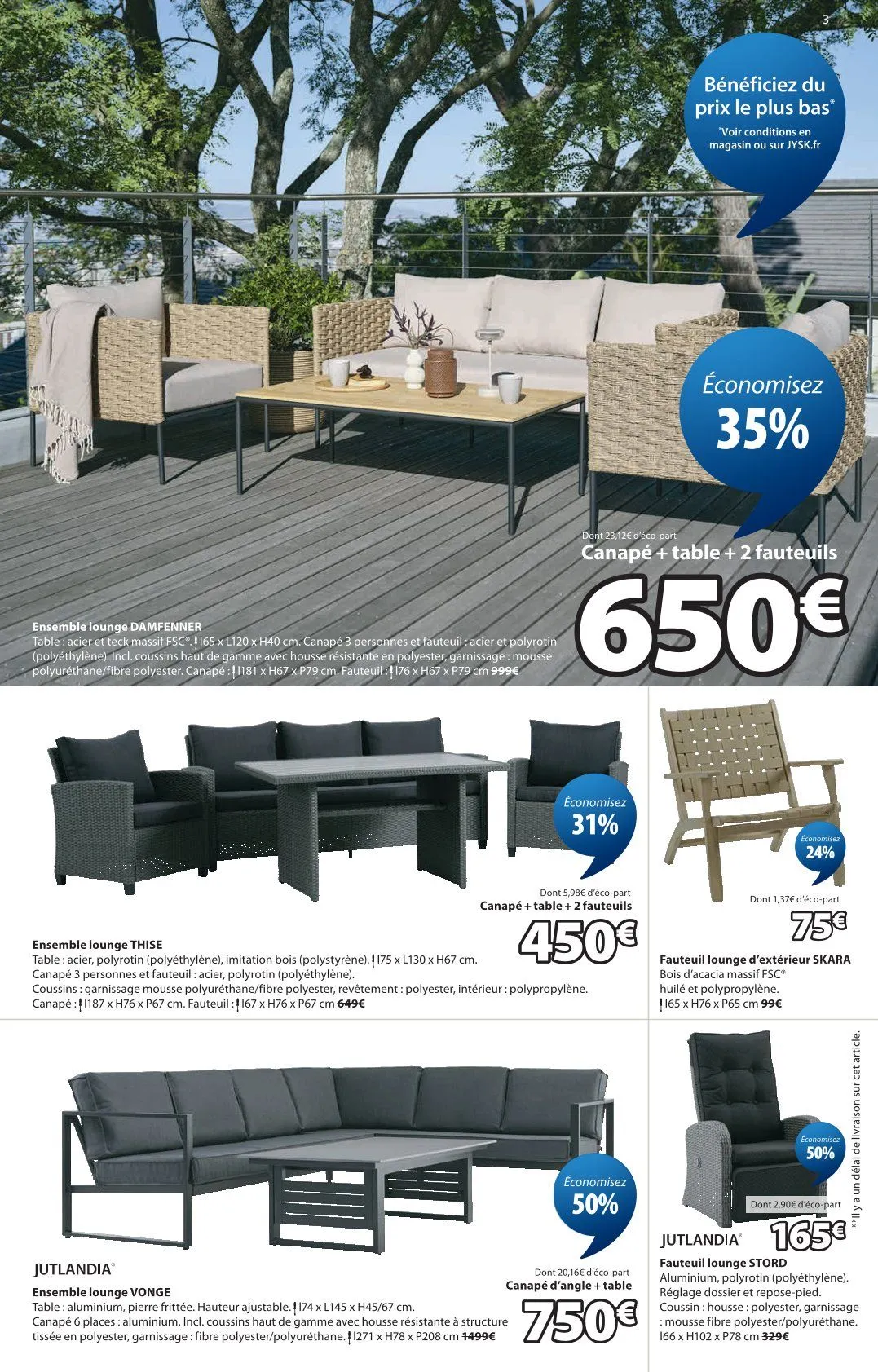 JYSK Catalogue du 24 juin au 21 juillet 2026 - Catalogue page 3