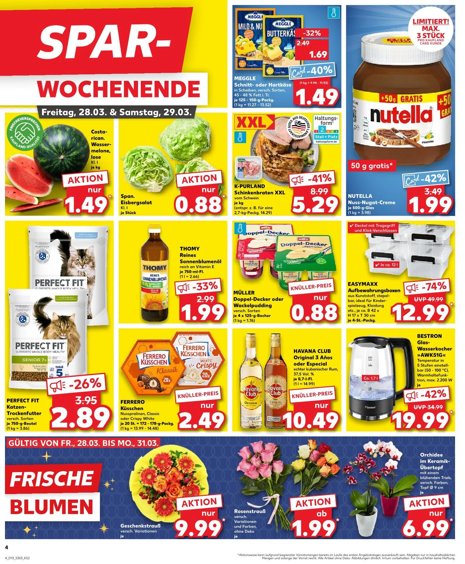 Kaufland Prospekt von 27. März bis 2. April 2025 - Prospekt seite 4