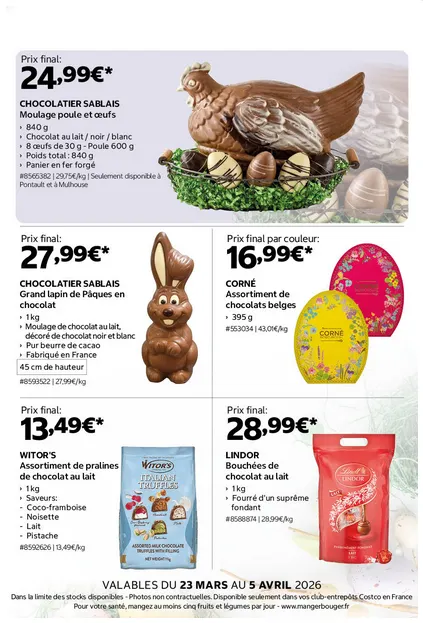 Catalogues Costco du 23 mars au 5 avril 2026 - Catalogue page 4