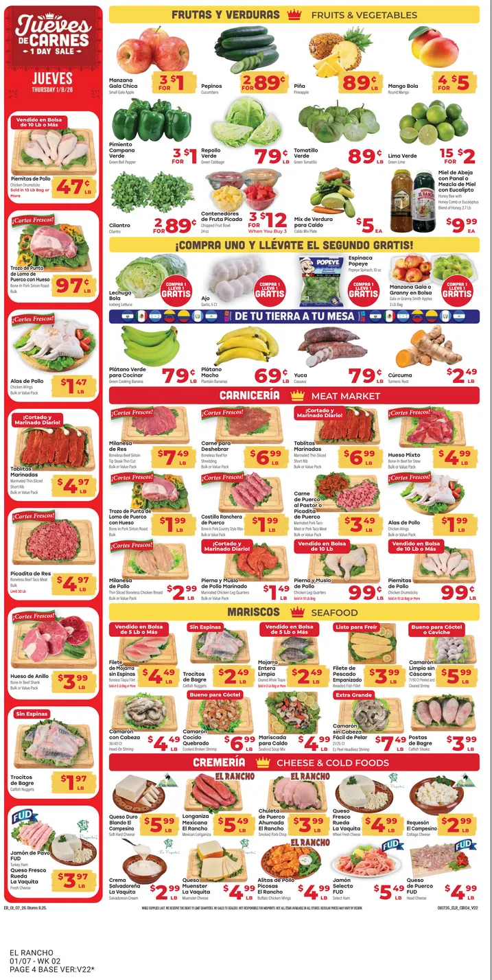 Weekly ad El Rancho Sales from January 7 to January 13 2026 - Page 4