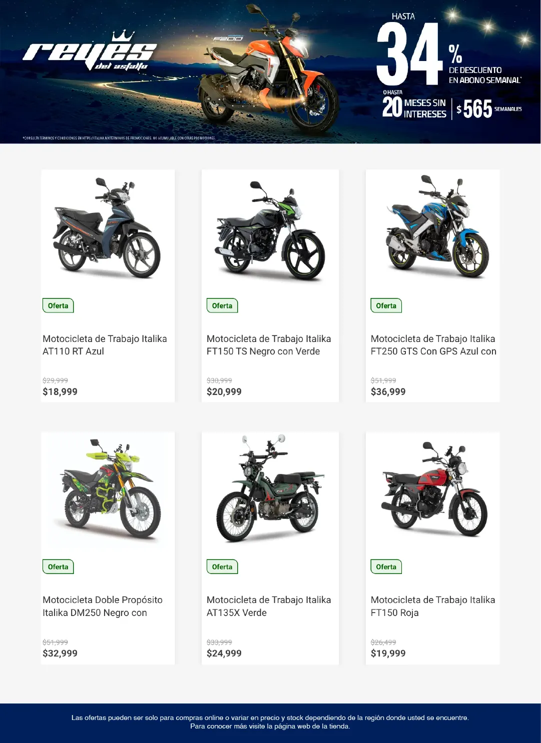 Catálogo de Ofertas Italika 9 de enero al 31 de enero 2026 - Pagina 2