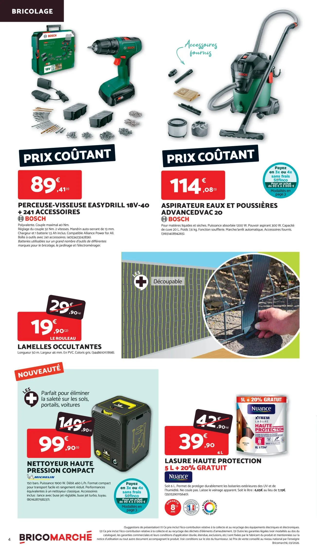 Catalogues Bricomarché du 3 juin au 13 juin 2026 - Catalogue page 4