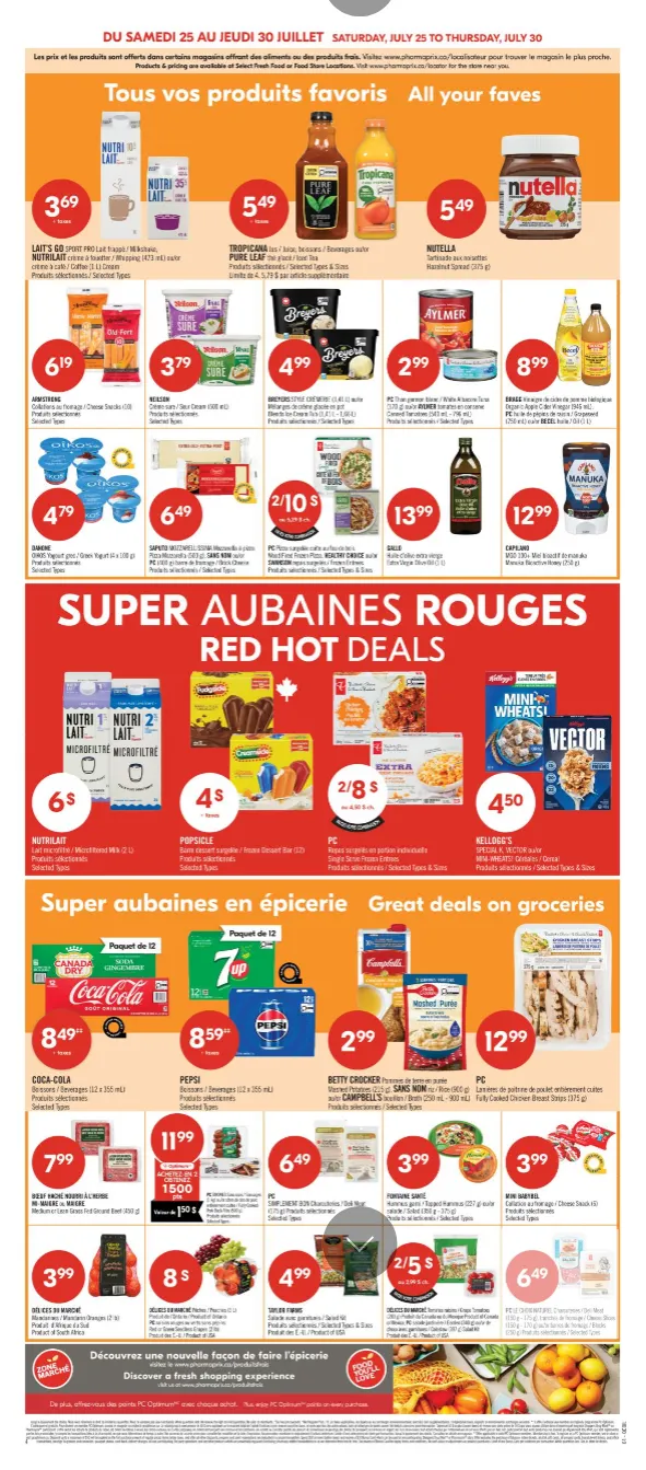 Pharmaprix Sales from July 25 to July 30 2026 - flyer page 4