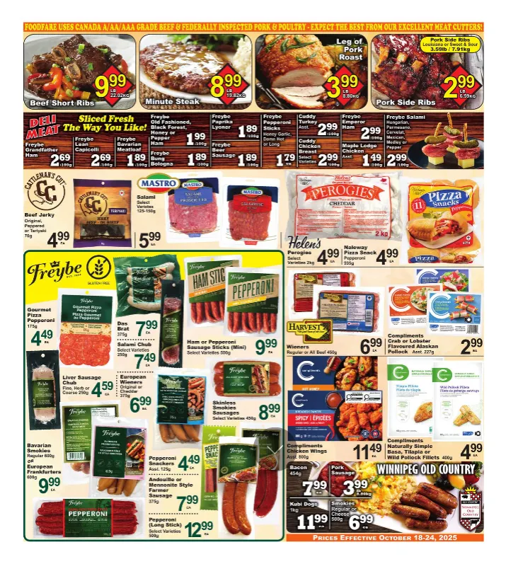 Food Fare Sales from October 18 to October 24 2025 - flyer page 4