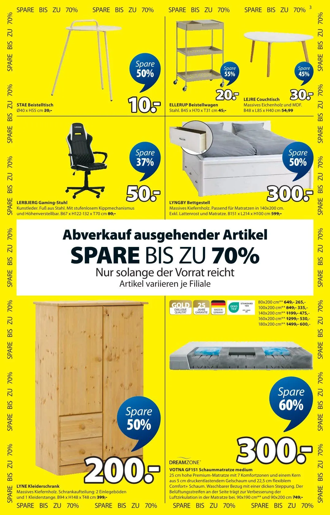 JYSK Prospekt von 30. Juni bis 14. Juli 2025 - Prospekt seite 5