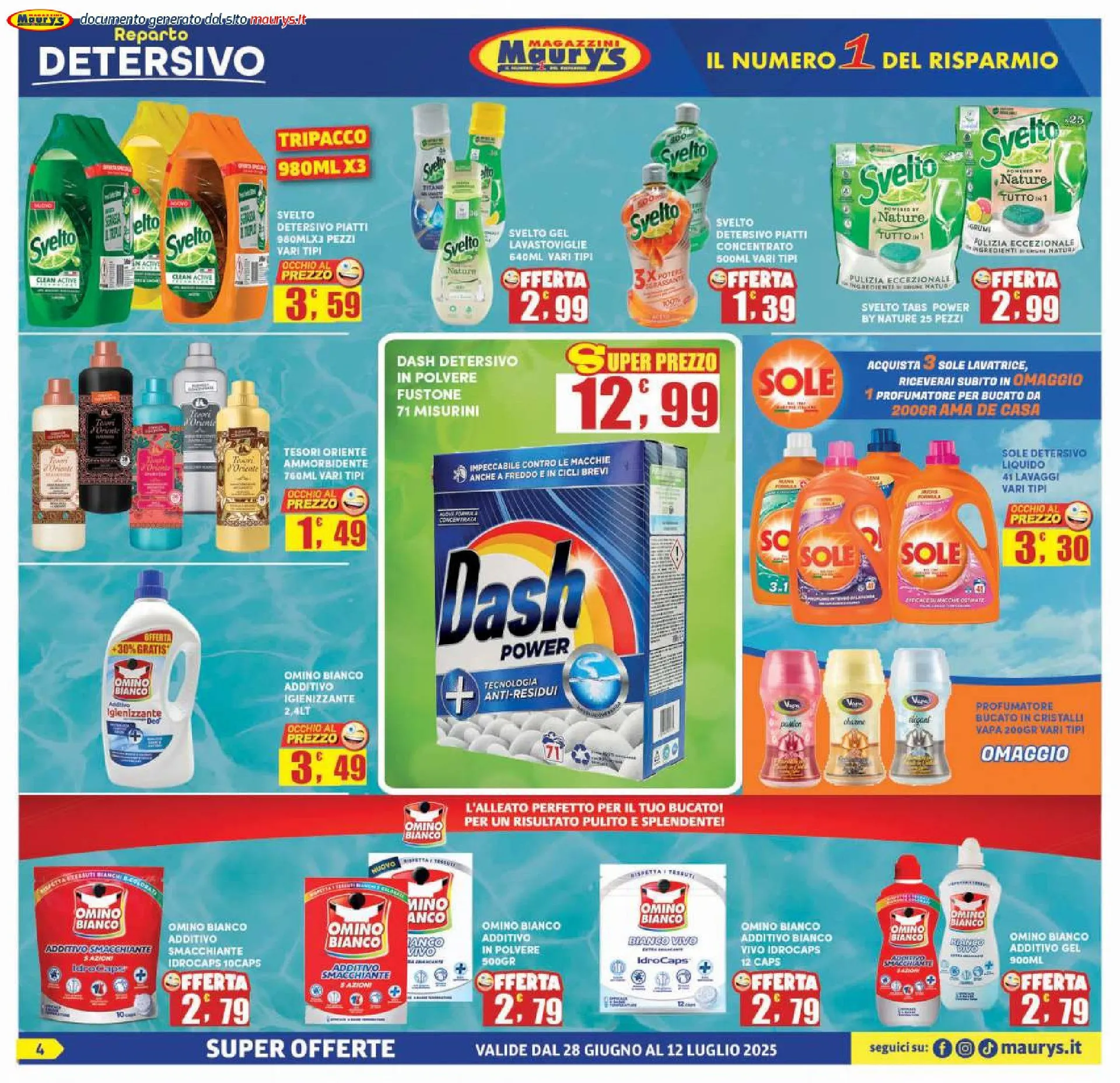 Maury's Promozione da 28 giugno a 12 luglio di 2025 - Pagina del volantino 4