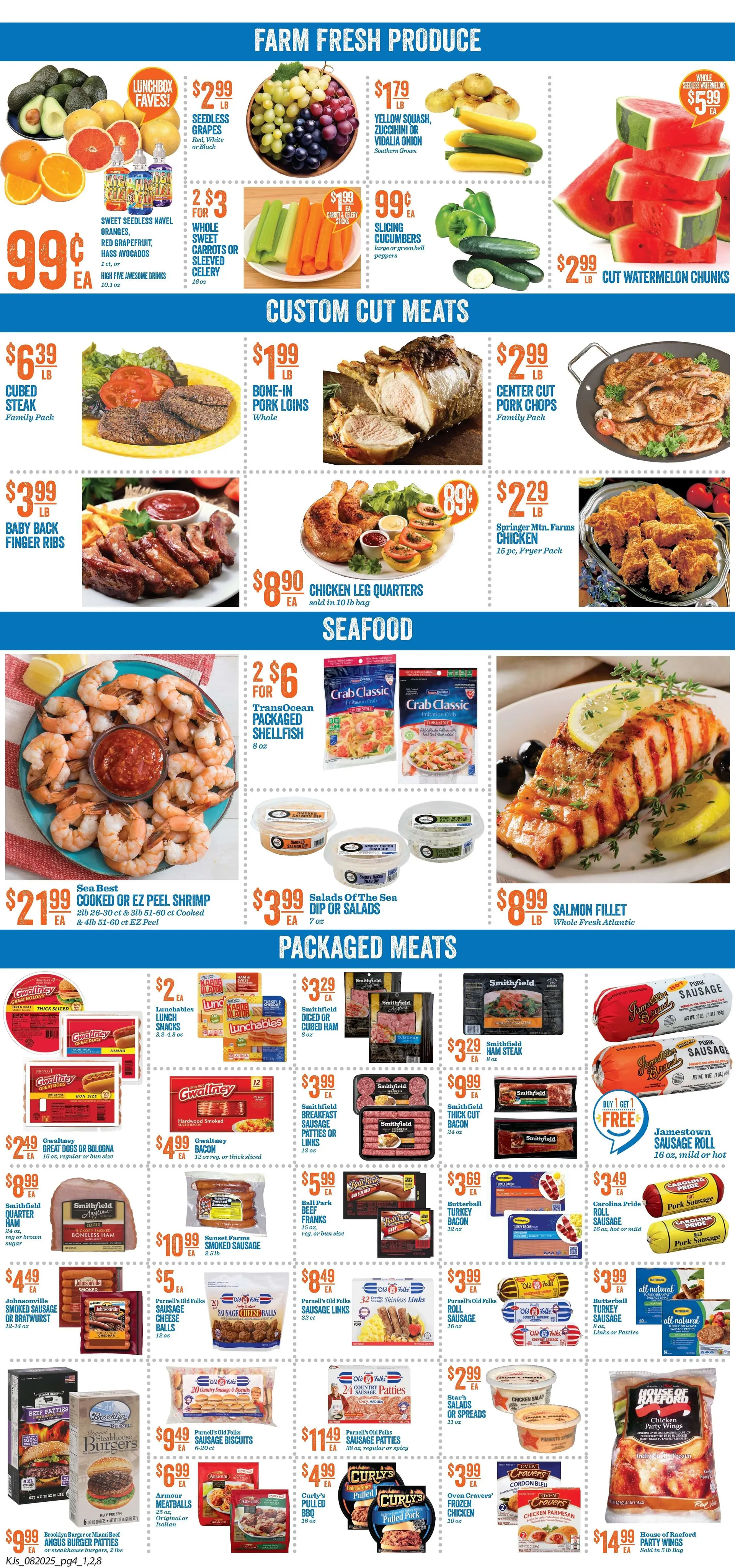 Weekly ad KJ´s Market Sales from August 20 to August 26 2025 - Page 4