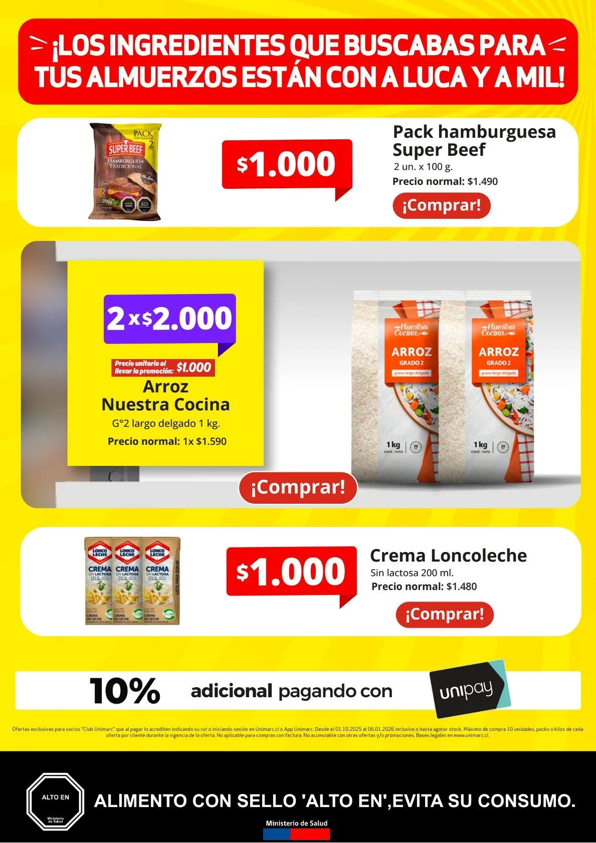 Catálogo de Unimarc Ofertas 21 de octubre al 31 de octubre 2025 - Página 4