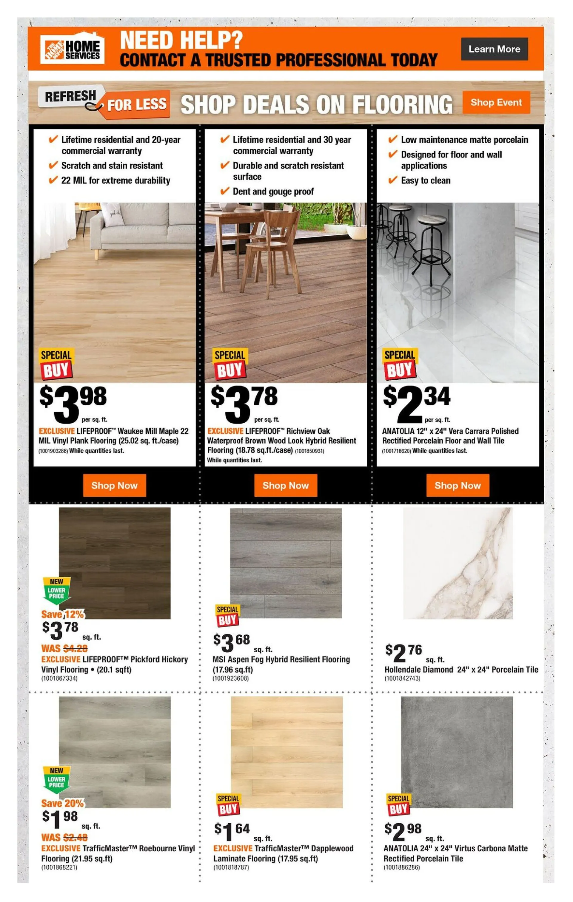 The Home Depot Sales from August 28 to September 10 2025 - flyer page 4