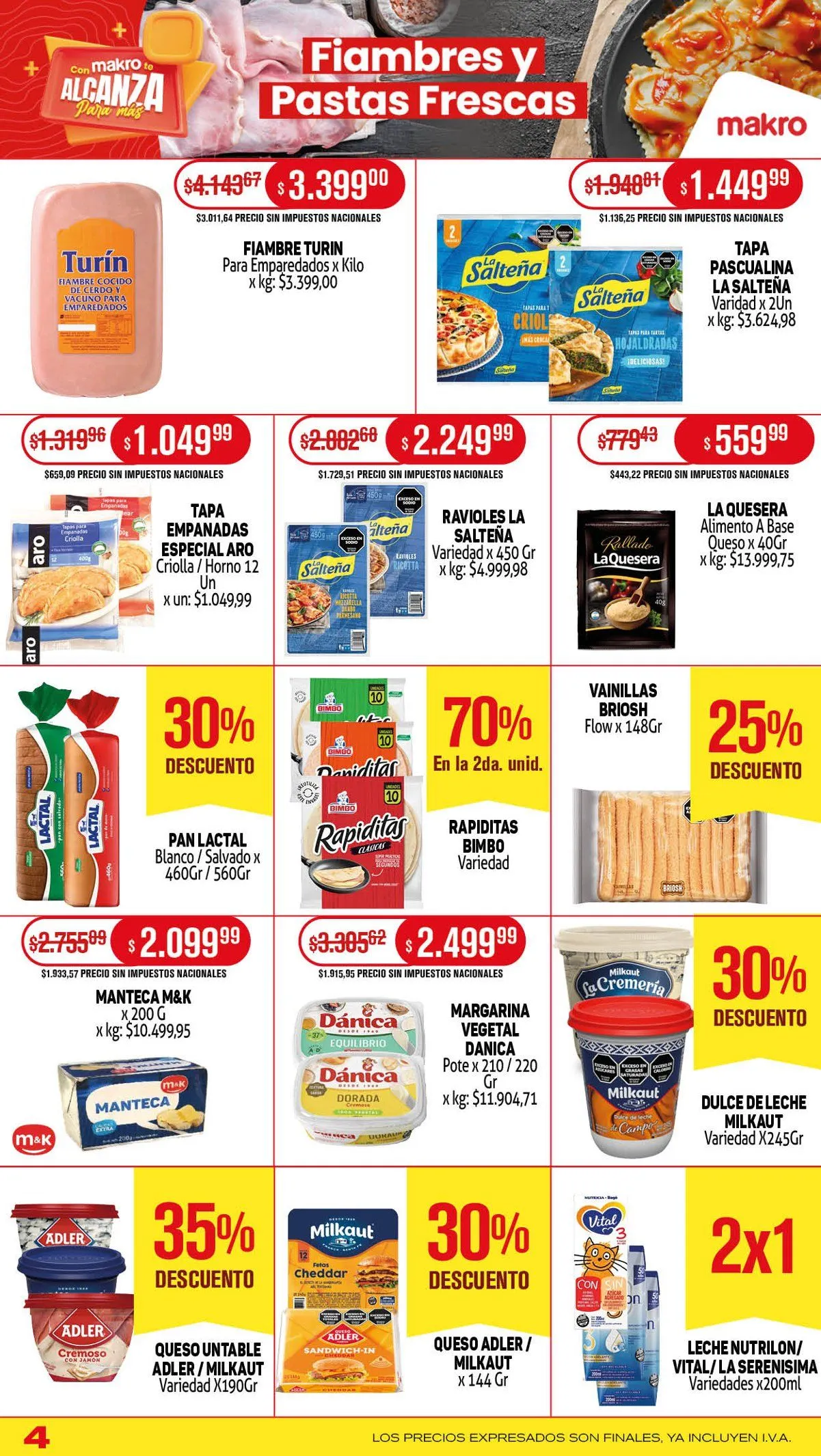 Ofertas de Ofertas Makro 26 de junio al 3 de julio 2025 - Página 4 del catálogo