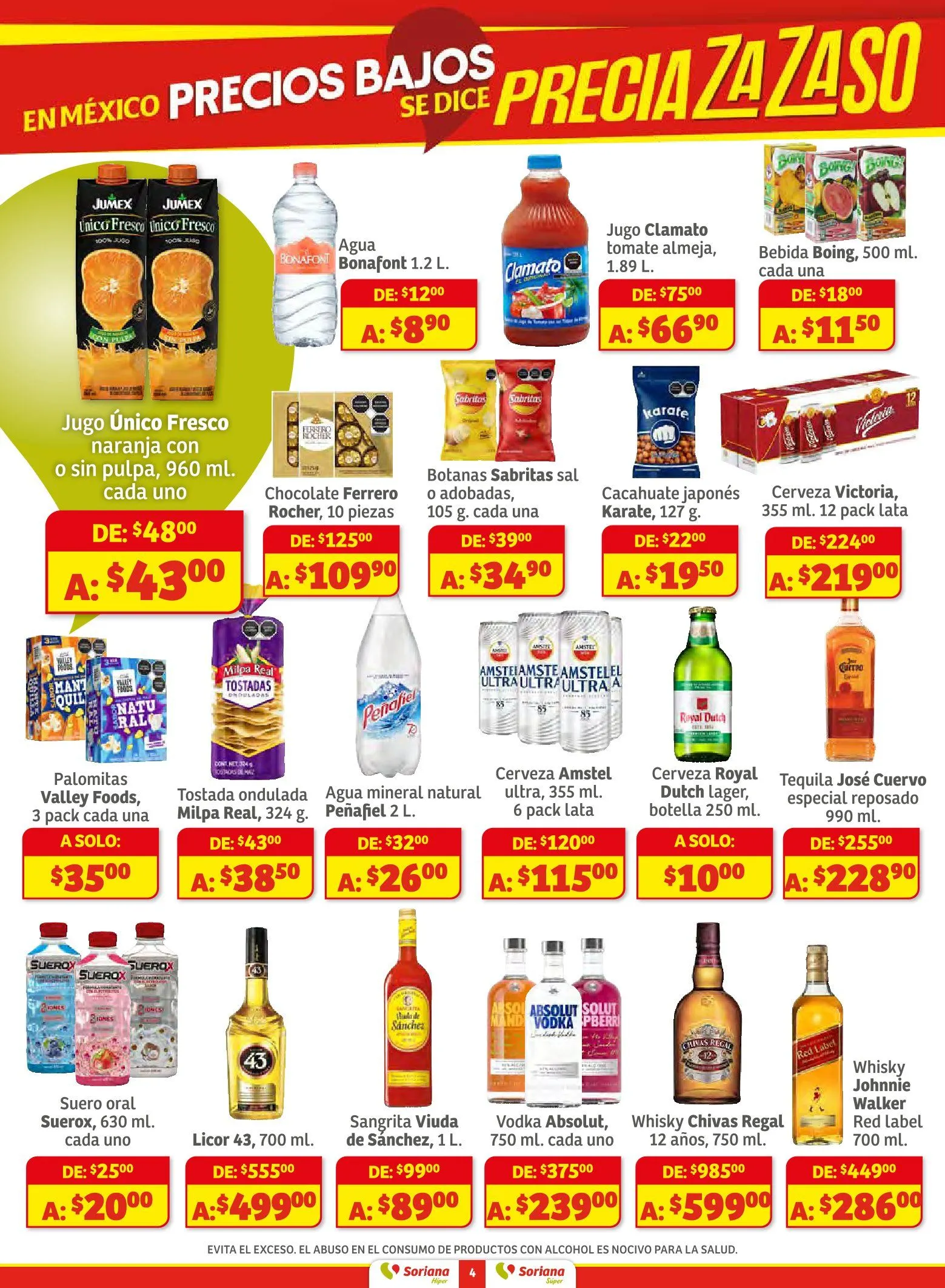 Catálogo de Soriana Ofertas 13 de noviembre al 15 de noviembre 2025 - Pagina 4