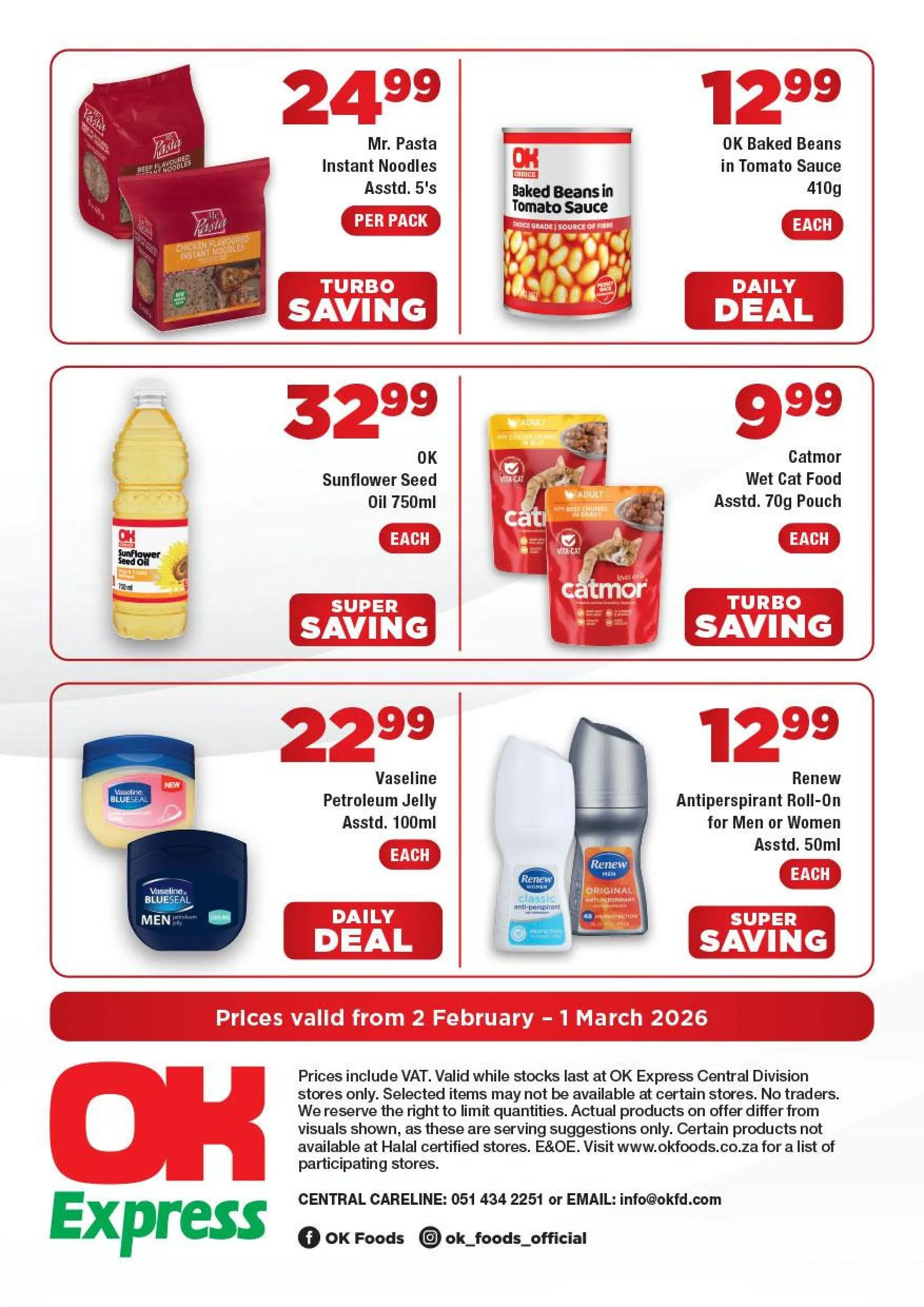 OK Foods Sales from 2 February to 1 March 2026 - Catalogue Page 4