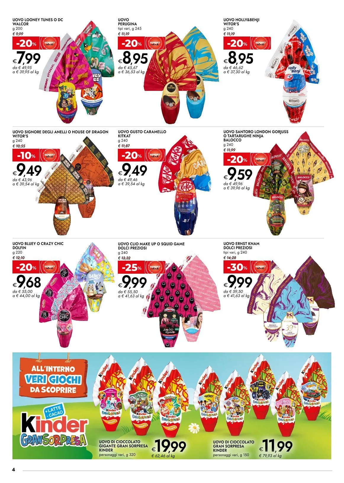 Bennet Volantino da 23 marzo a 6 aprile di 2026 - Pagina del volantino 4