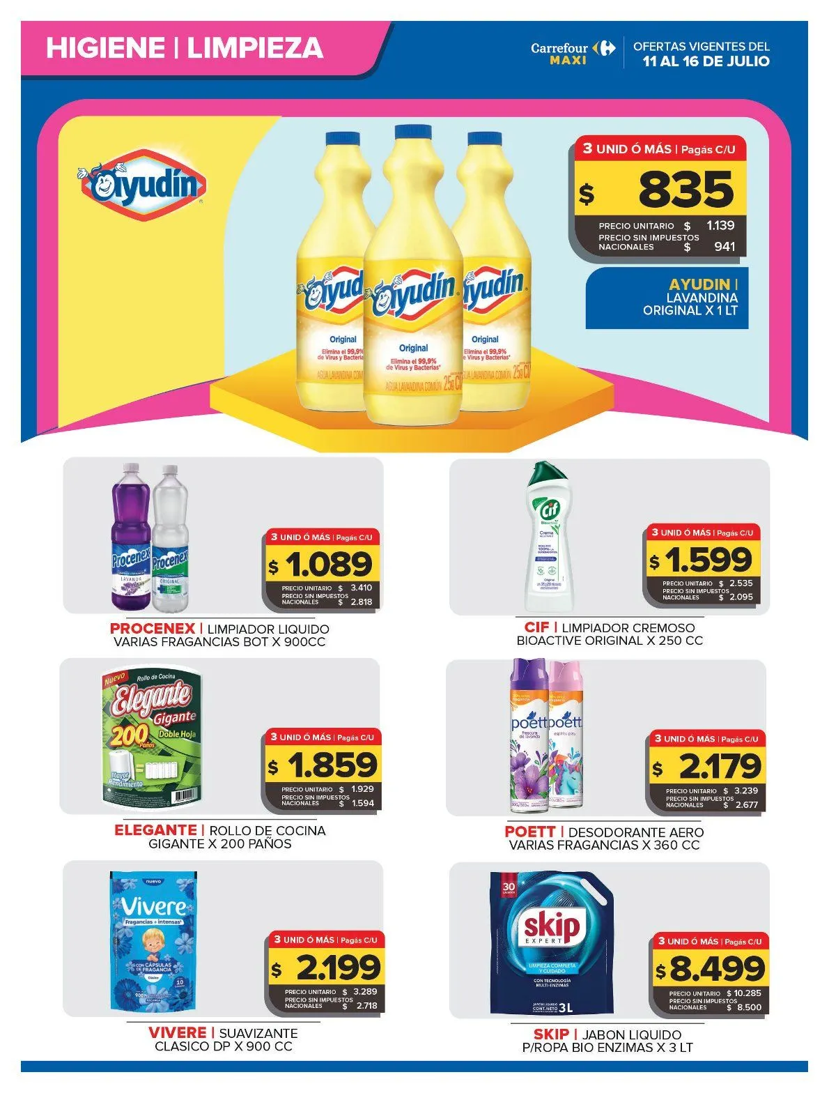 Ofertas de Ofertas Carrefour Maxi 11 de julio al 16 de julio 2026 - Página 4 del catálogo